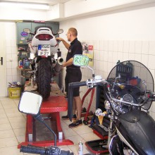 Motorrad Reparatur